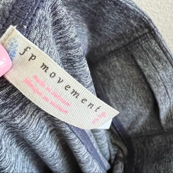 Free People Movement Heathered Open Side Detail Active Workout Pants Tights XS - Picture 10 of 10